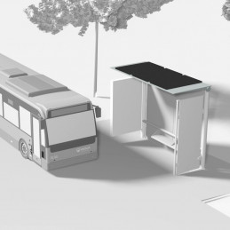 Bus stops - Solaroof Bus