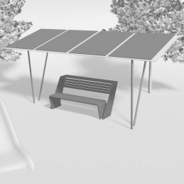 Solar Bench - SolarRoof Park